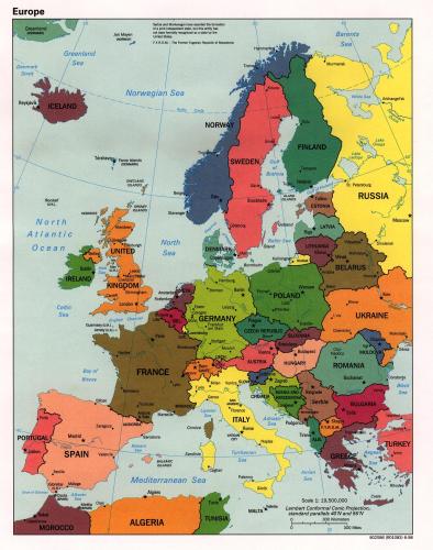 mapa de europa. ??? A QUIZ History